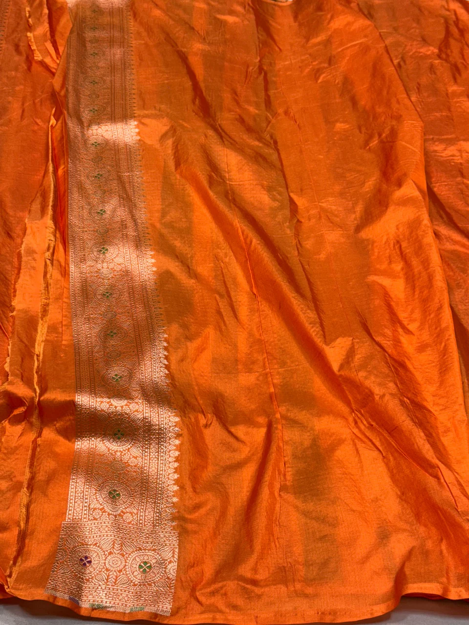 Banarasi Minakari Pure Katan Silk Brocade Saree – Rich Traditional Brocade Weave - Image 10