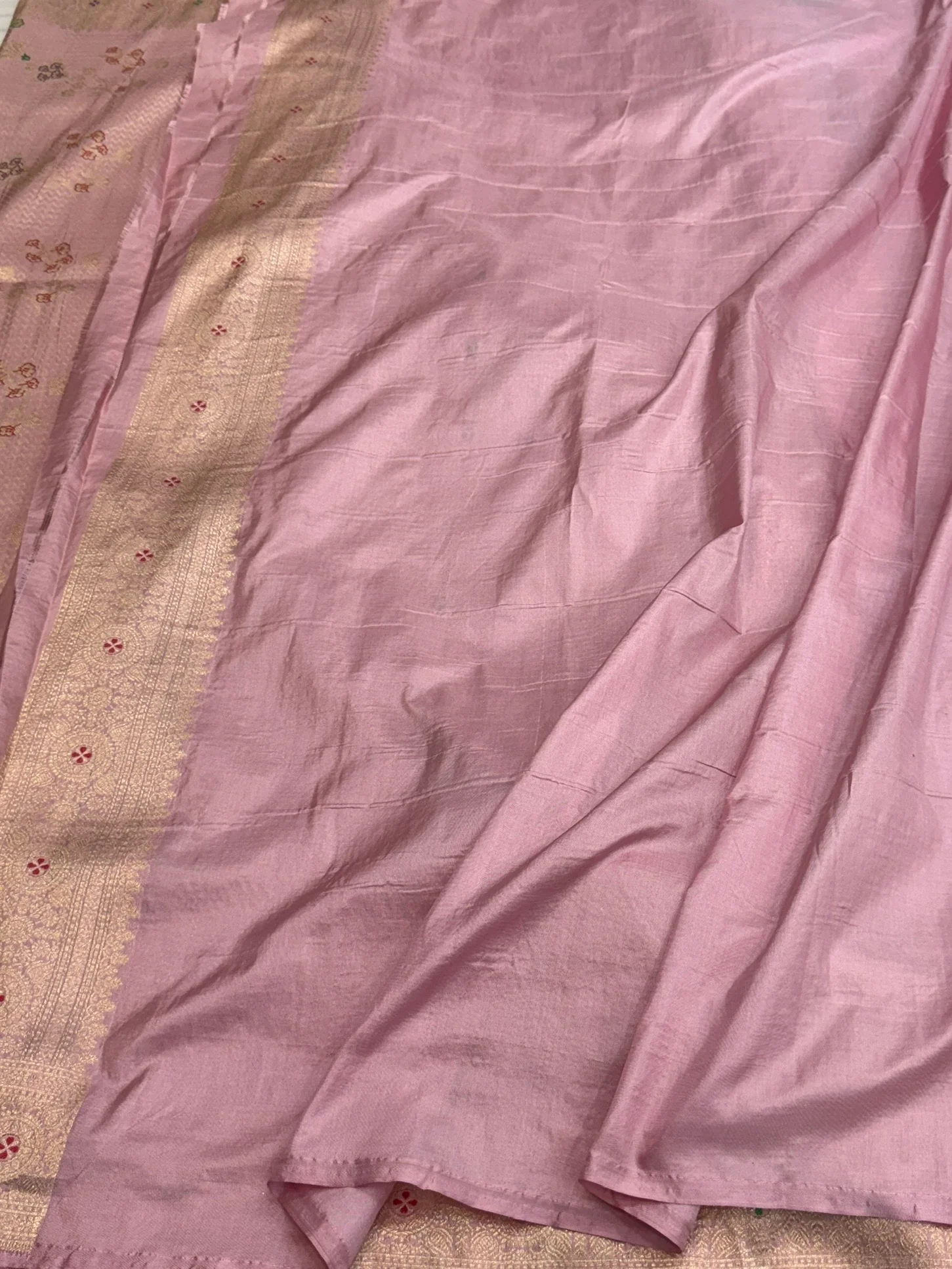 Banarasi Minakari Pure Katan Silk Brocade Saree – Rich Traditional Brocade Weave - Image 14