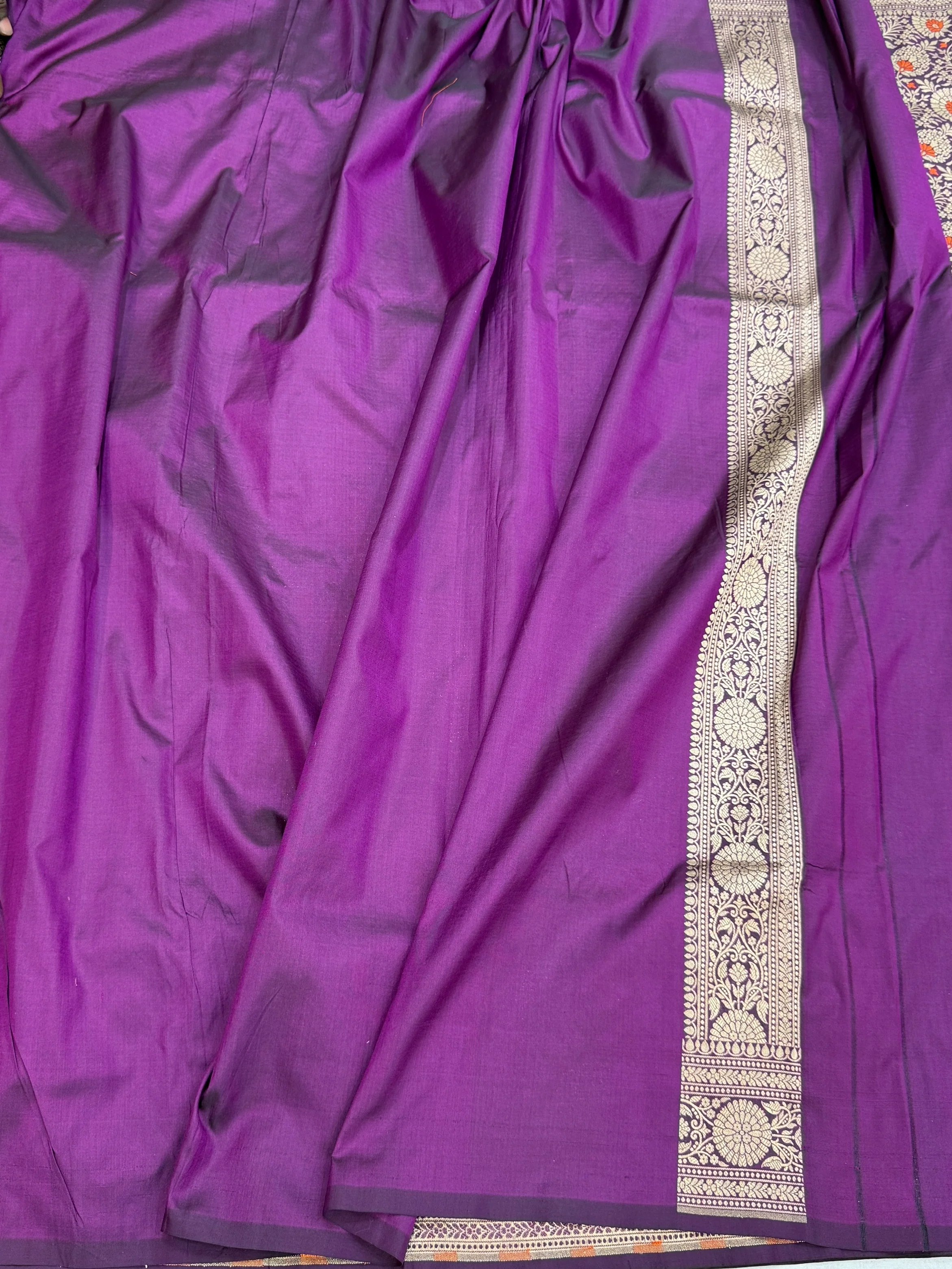 Banarasi Minakari Pure Katan Silk Brocade Saree – Rich Traditional Brocade Weave - Image 4