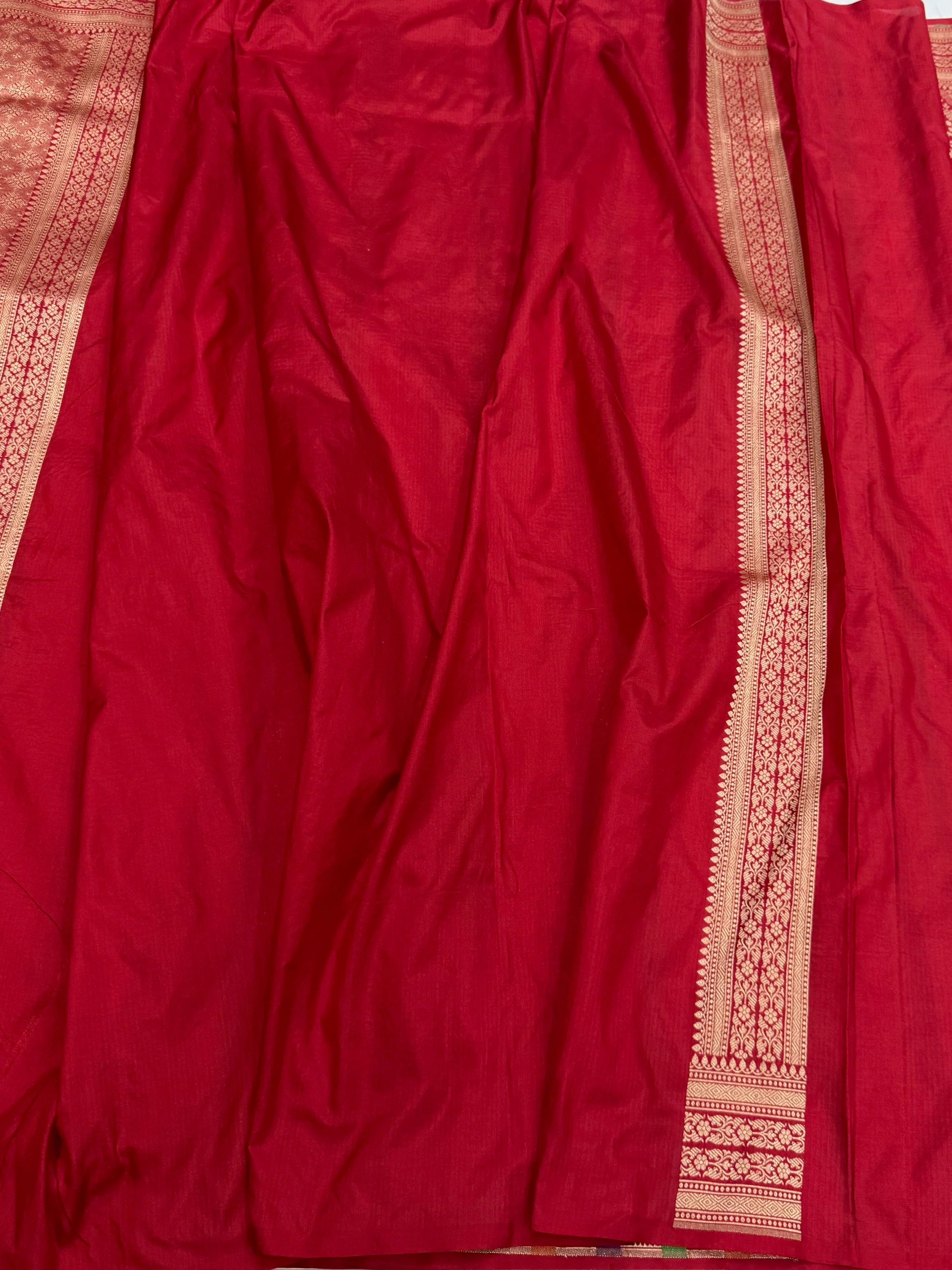 Banarasi Minakari Pure Katan Silk Brocade Saree – Rich Traditional Brocade Weave - Image 11