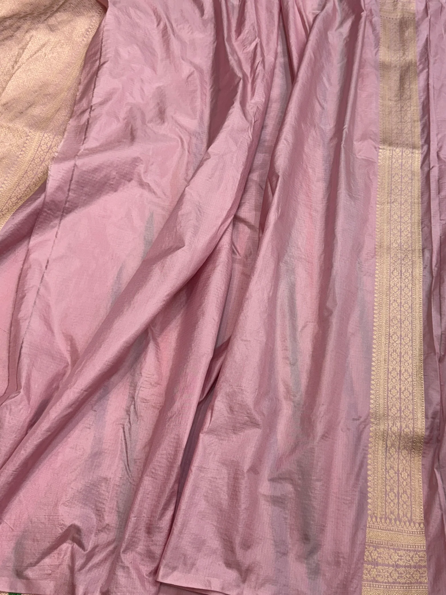 Banarasi Minakari Pure Katan Silk Brocade Saree – Rich Traditional Brocade Weave - Image 5
