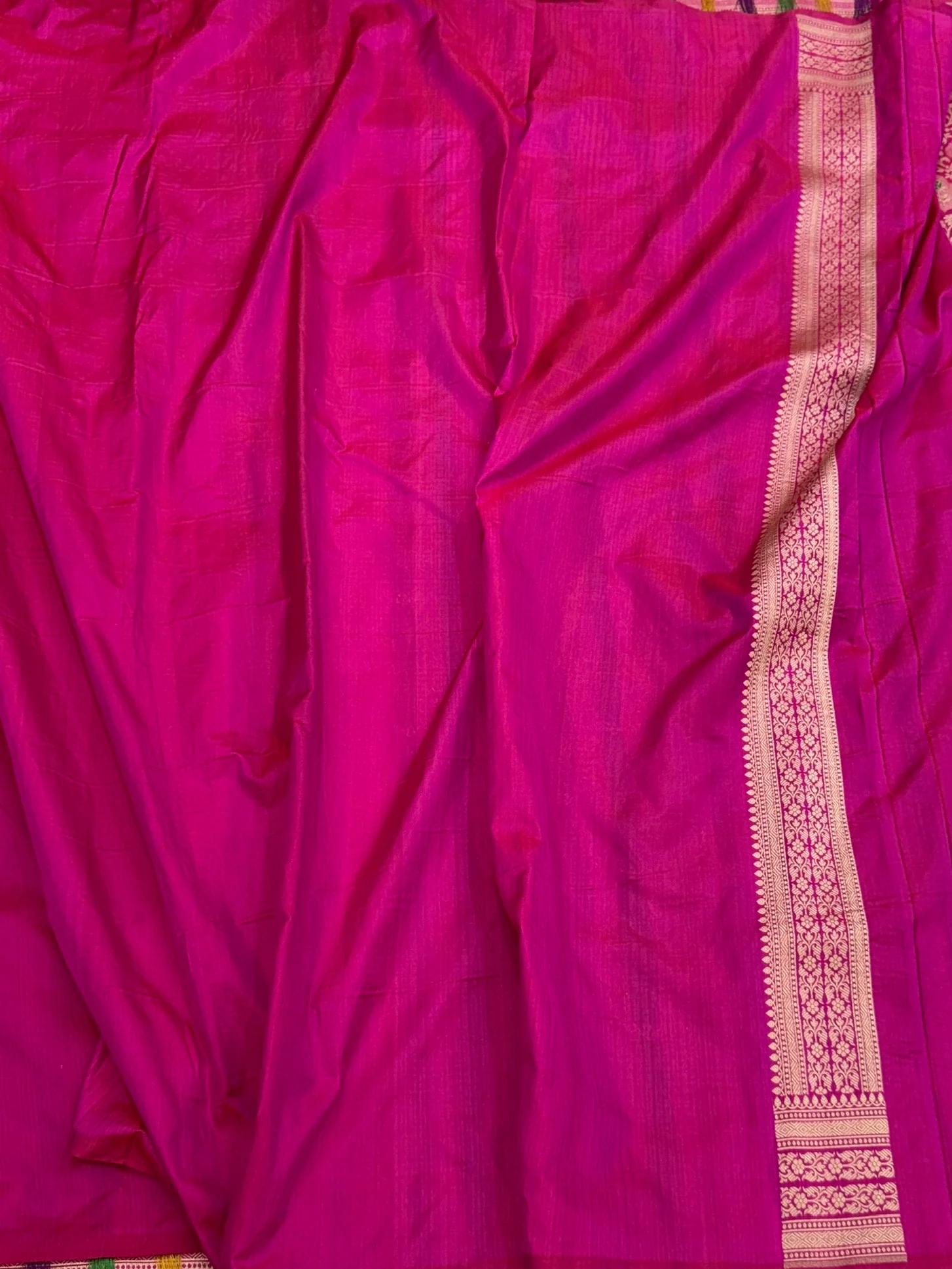 Banarasi Minakari Pure Katan Silk Brocade Saree – Rich Traditional Brocade Weave - Image 8