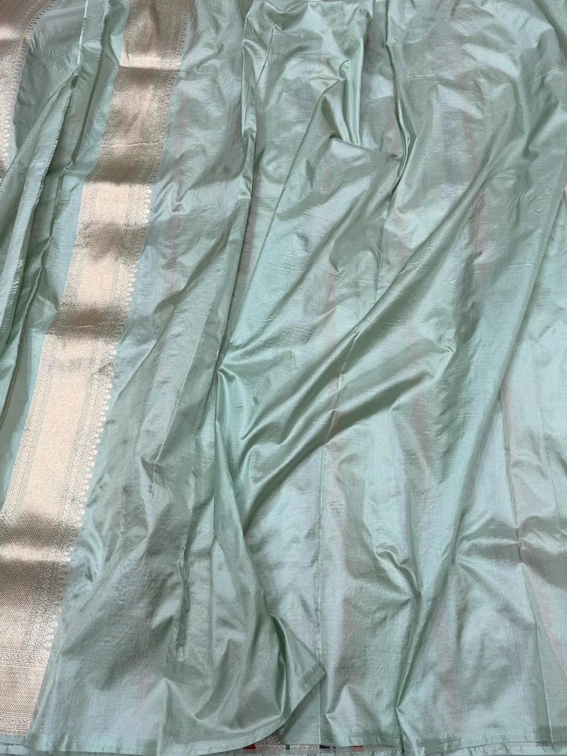 Banarasi Minakari Pure Silk Brocade Saree – Katan Silk with Intricate Minakari & Rich Brocade Weave - Image 14