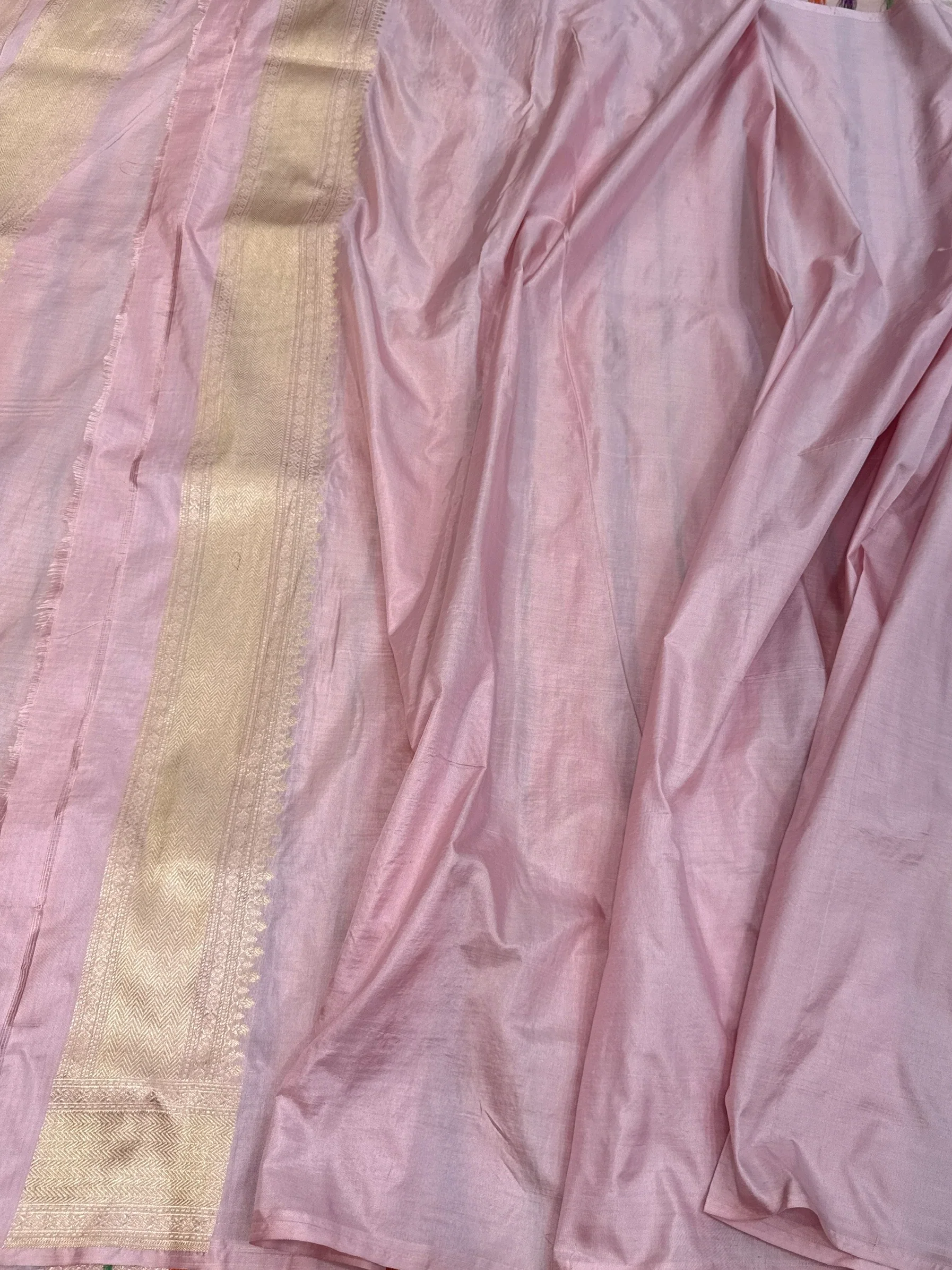 Banarasi Minakari Pure Silk Brocade Saree – Katan Silk with Intricate Minakari & Rich Brocade Weave - Image 5