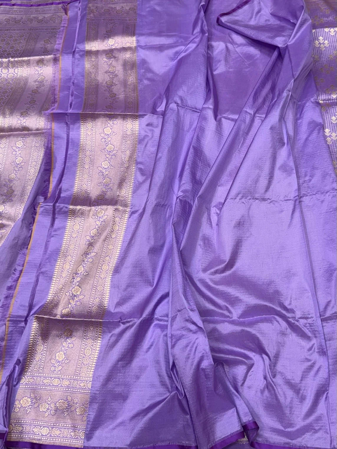 Banarasi Pure Katan Silk Saree | Pure Silk | Cutwork Technique | Banarasi Katan Silk Saree - Image 13