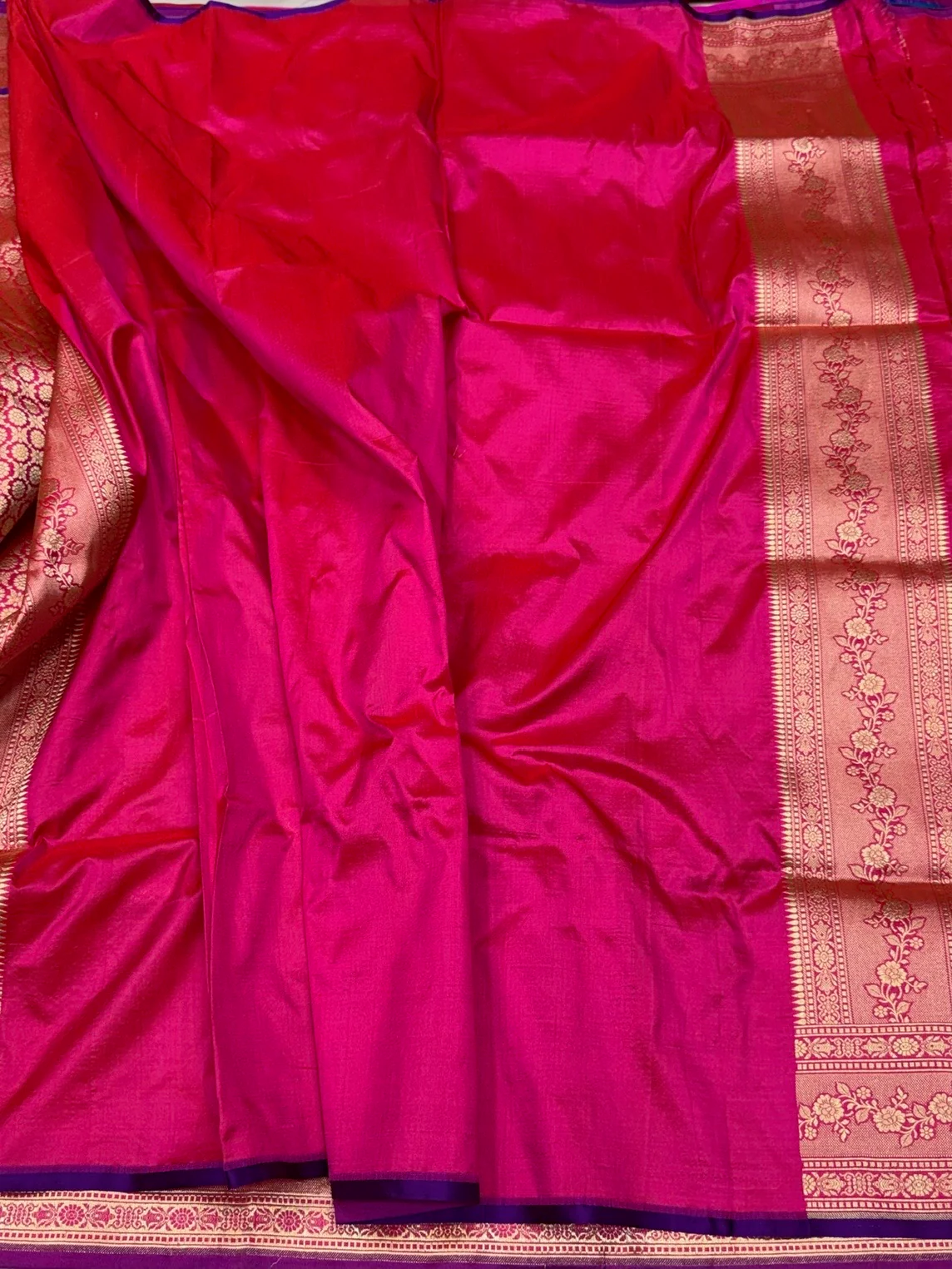 Banarasi Pure Katan Silk Saree | Pure Silk | Cutwork Technique | Banarasi Katan Silk Saree - Image 8