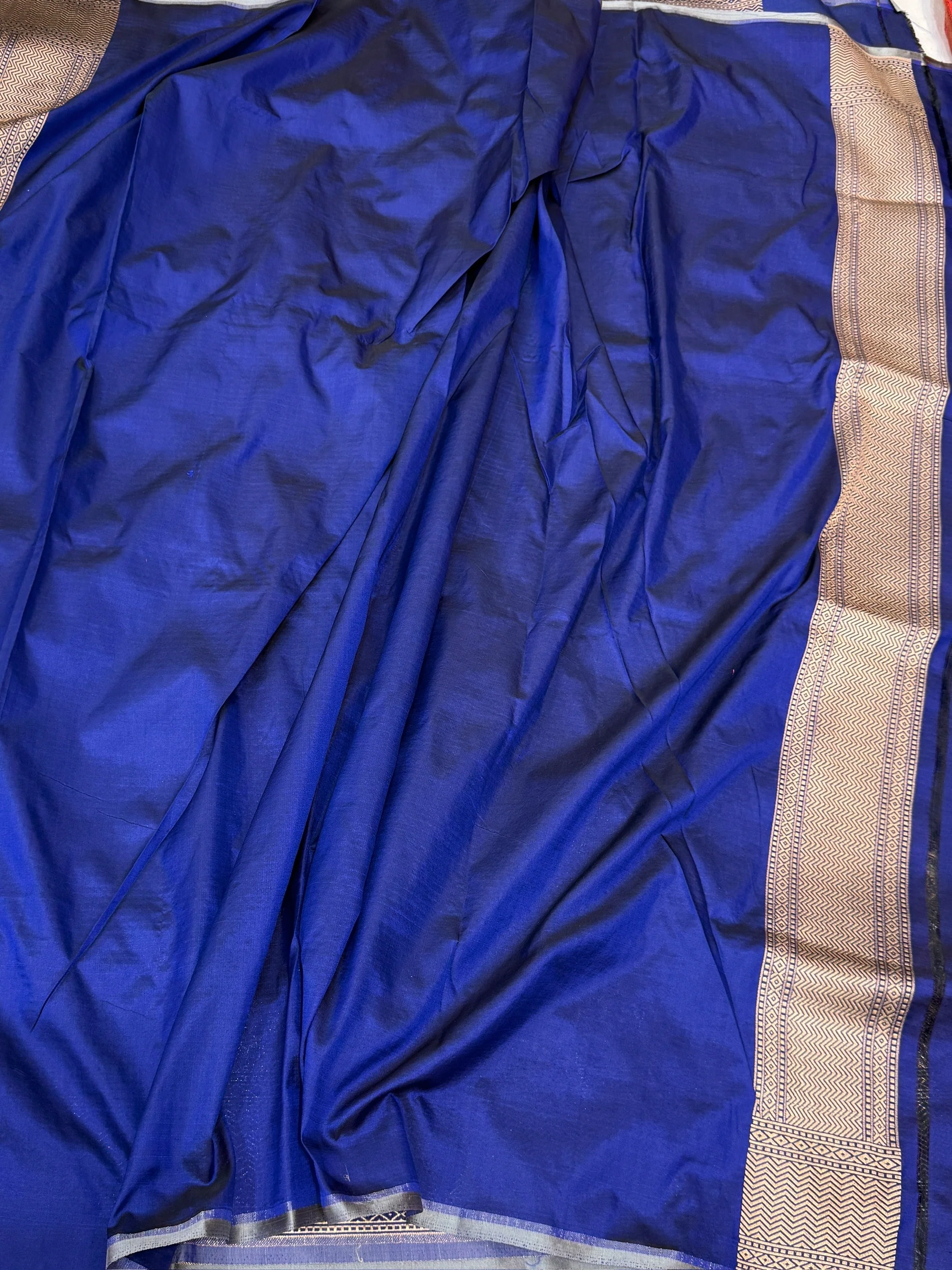 Banarasi Pure Katan Silk Saree | Pure Silk | Cutwork Technique | Banarasi Katan Silk Saree - Image 15