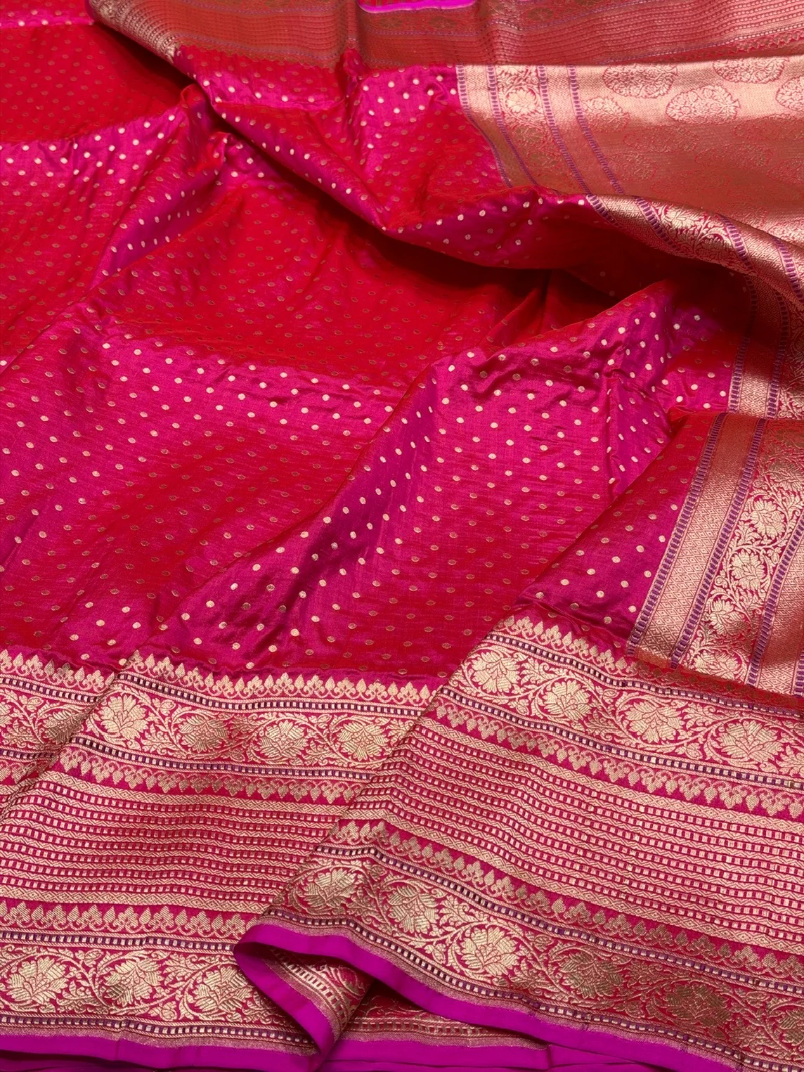 Banarasi Pure Katan Silk Saree | Pure Silk | Cutwork Technique | Banarasi Katan Silk Saree