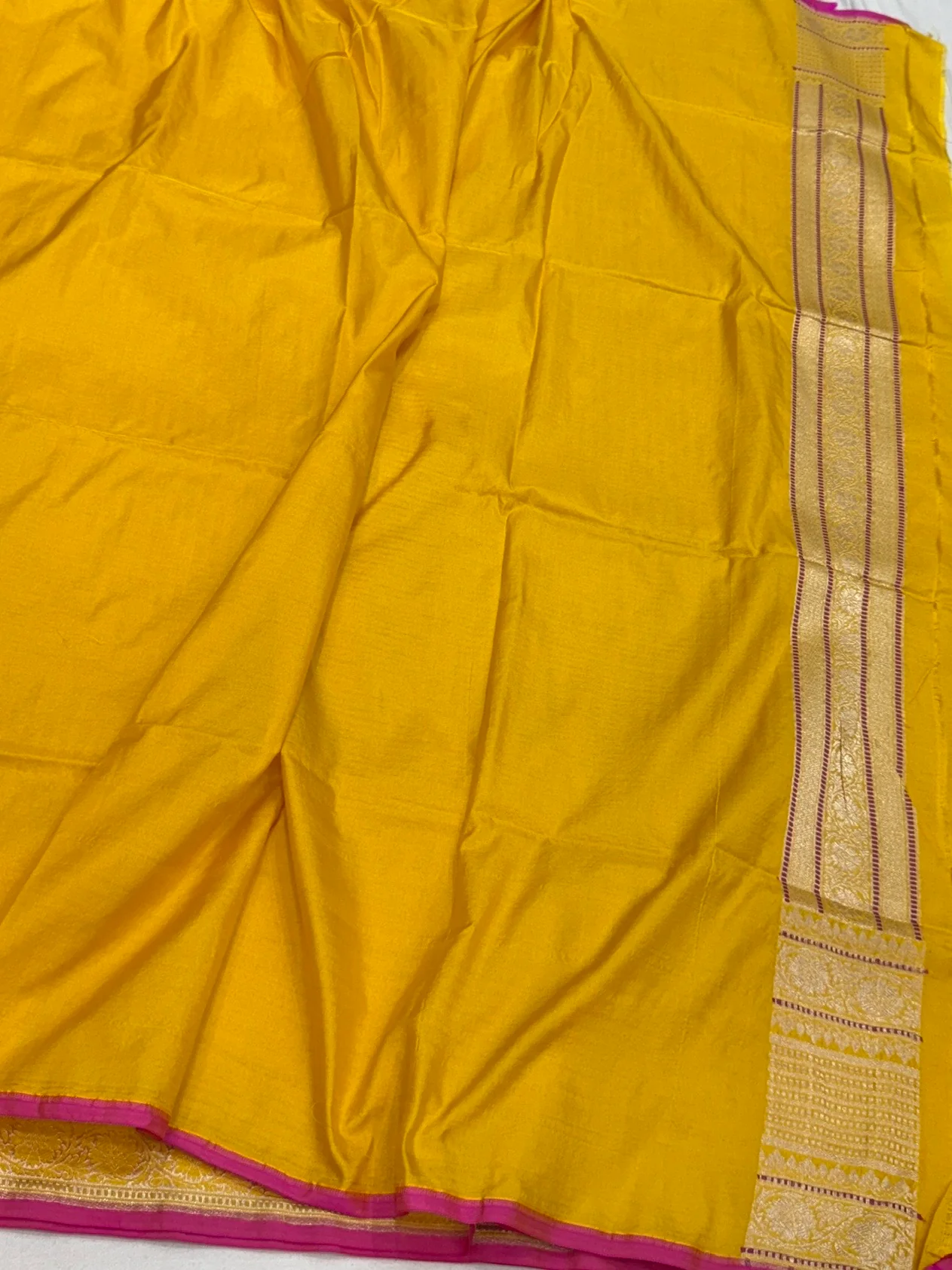 Banarasi Pure Katan Silk Saree | Pure Silk | Cutwork Technique | Banarasi Katan Silk Saree - Image 5