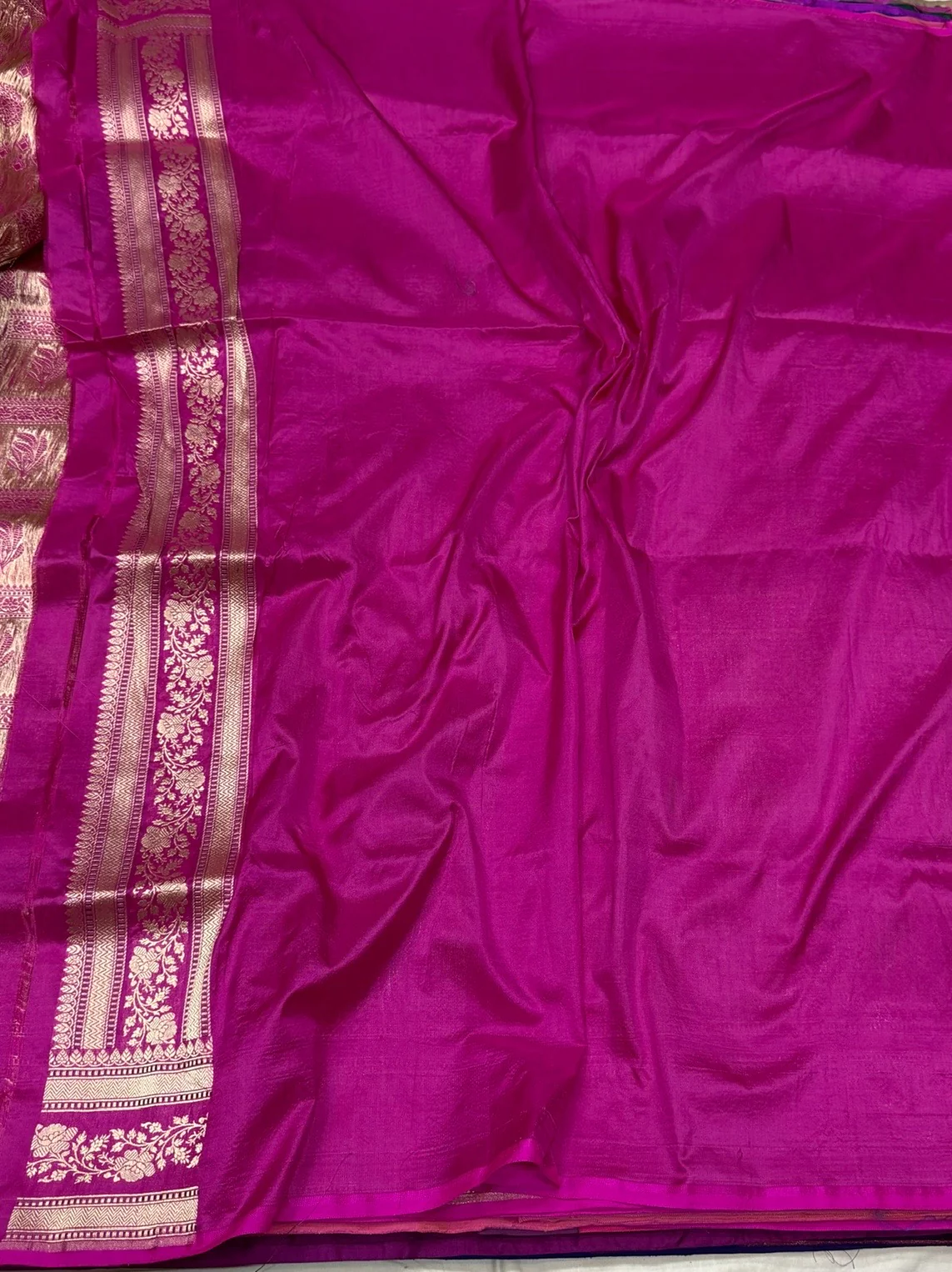 Banarasi Pure Katan Silk Saree | Pure Silk | Cutwork Technique | Banarasi Katan Silk Saree - Image 23