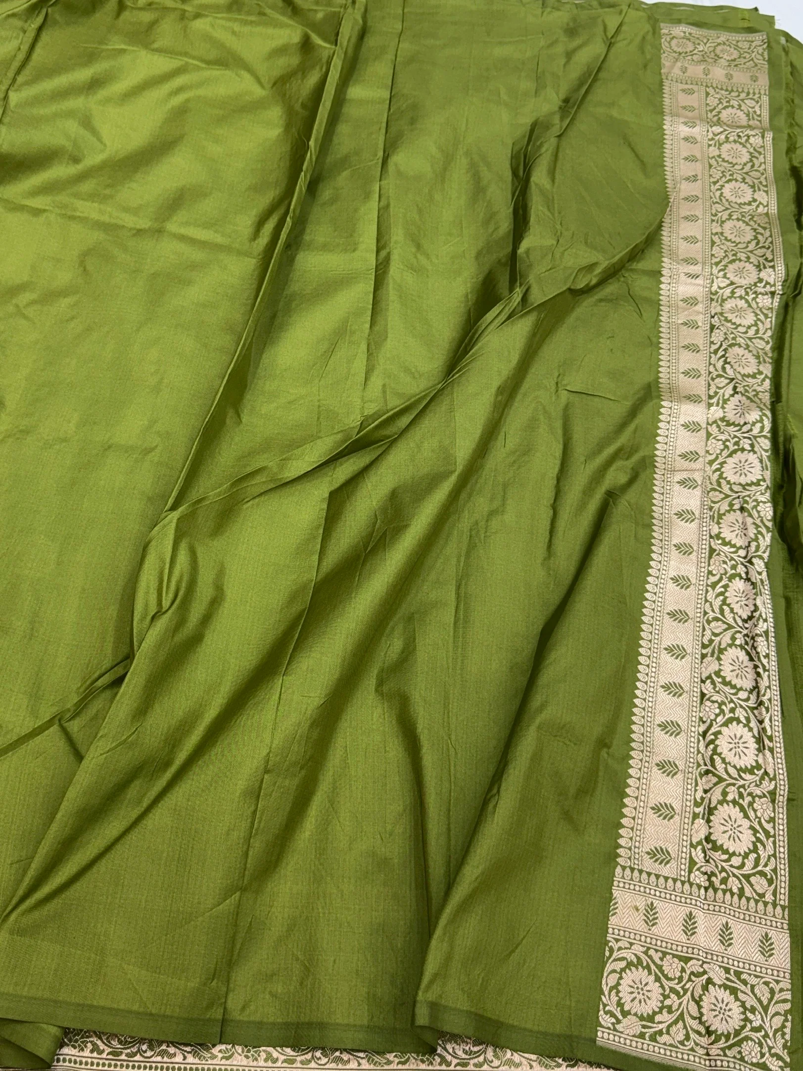 Banarasi Pure Katan Silk Saree | Pure Silk | Cutwork Technique | Banarasi Katan Silk Saree - Image 18