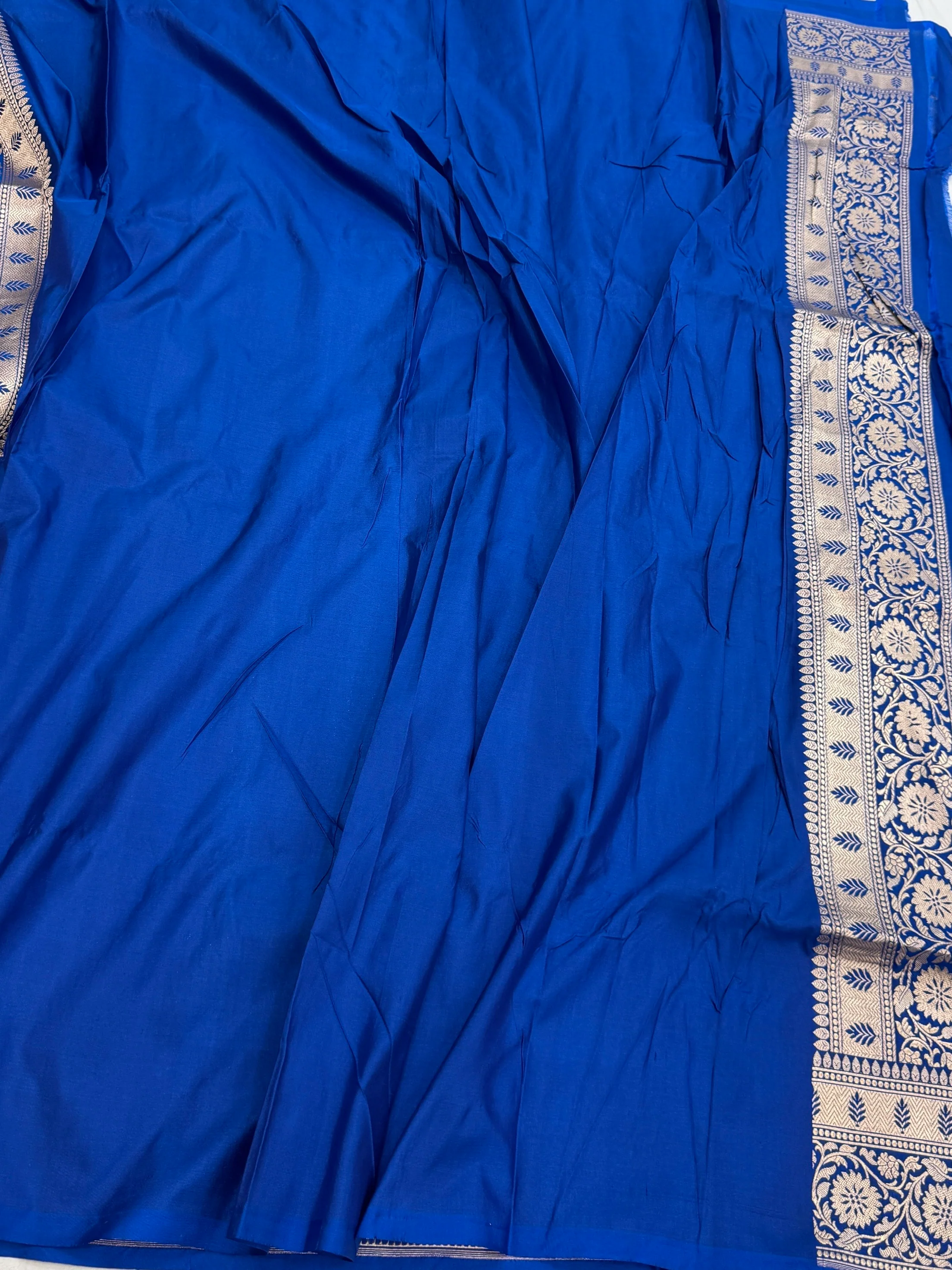 Banarasi Pure Katan Silk Saree | Pure Silk | Cutwork Technique | Banarasi Katan Silk Saree - Image 28
