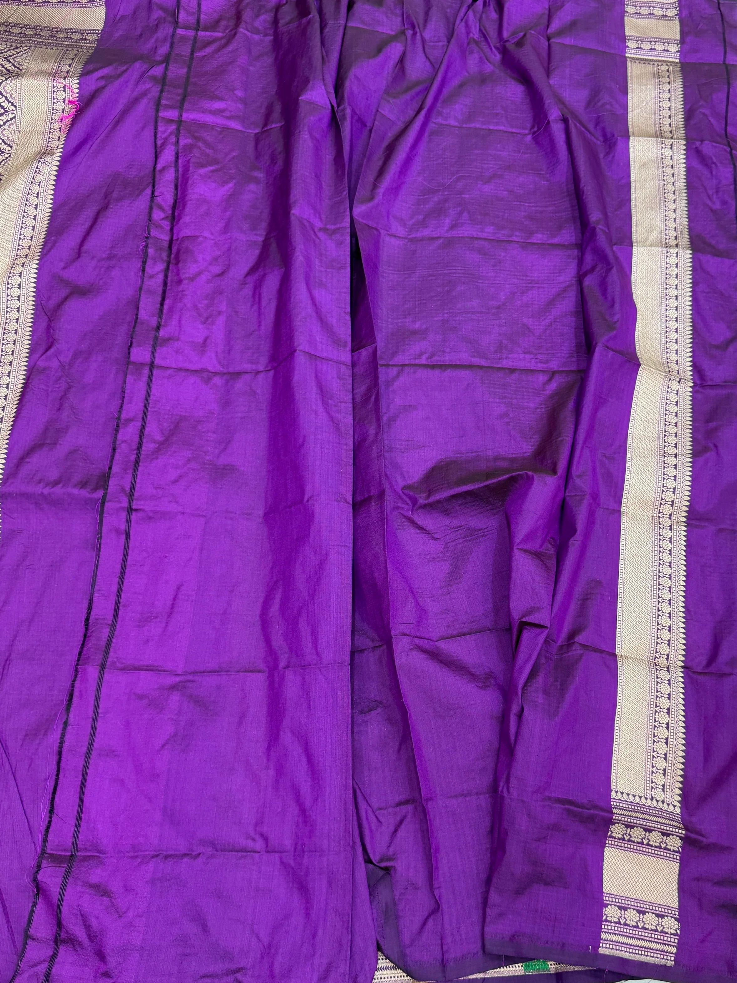 Yellow Banarasi Minakari Pure Katan Silk Saree | Pure Silk | Minakari Work | Cutwork Technique | Banarasi Katan Silk Saree - Image 18