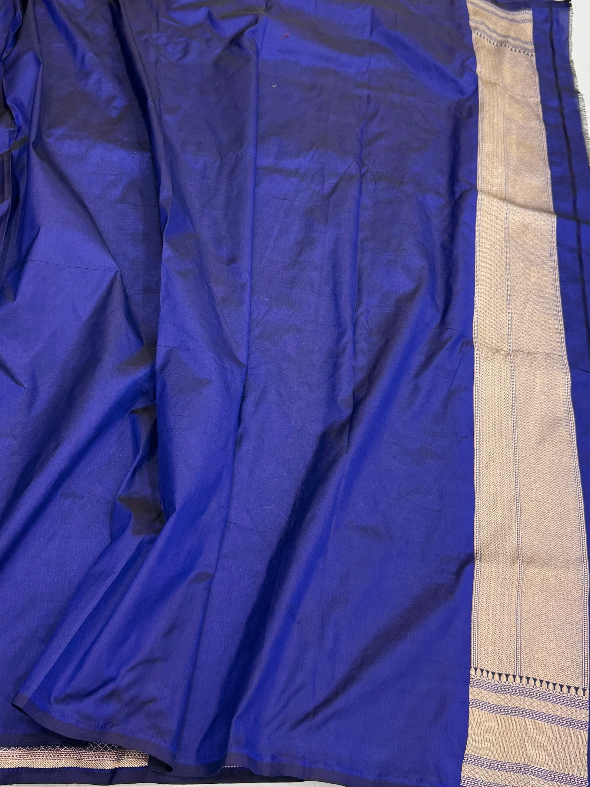 Banarasi Pure Silk Brocade Saree – Luxurious Katan Silk with Intricate Brocade Weave - Image 10