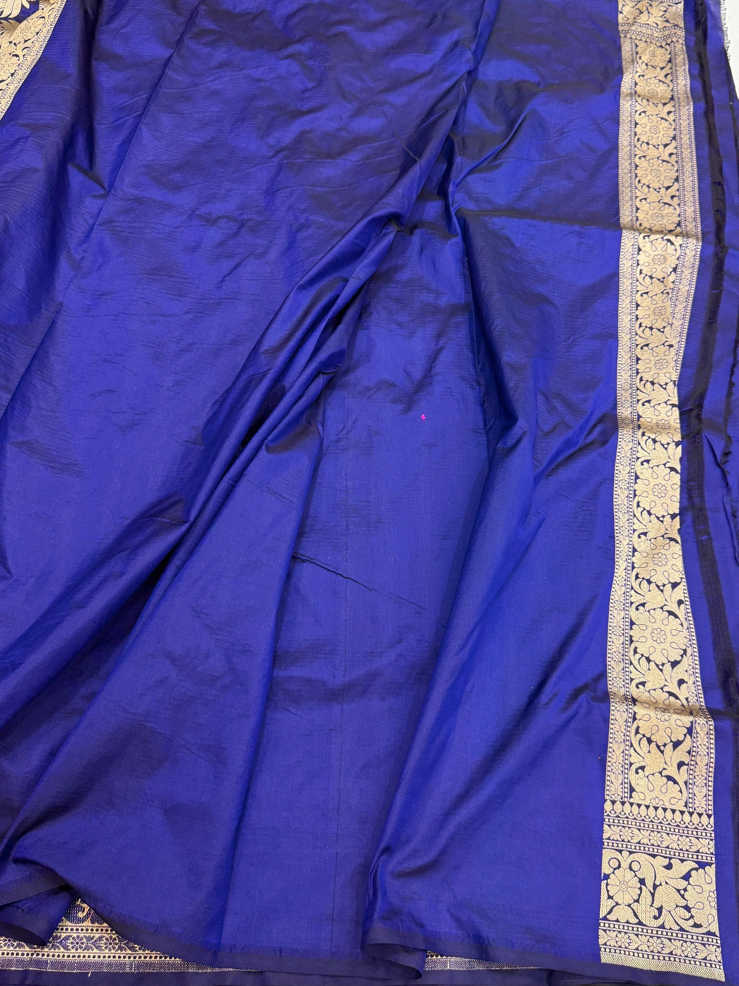Banarasi Pure Katan Silk Saree | Pure Silk | Cutwork Technique | Banarasi Katan Silk Saree - Image 15