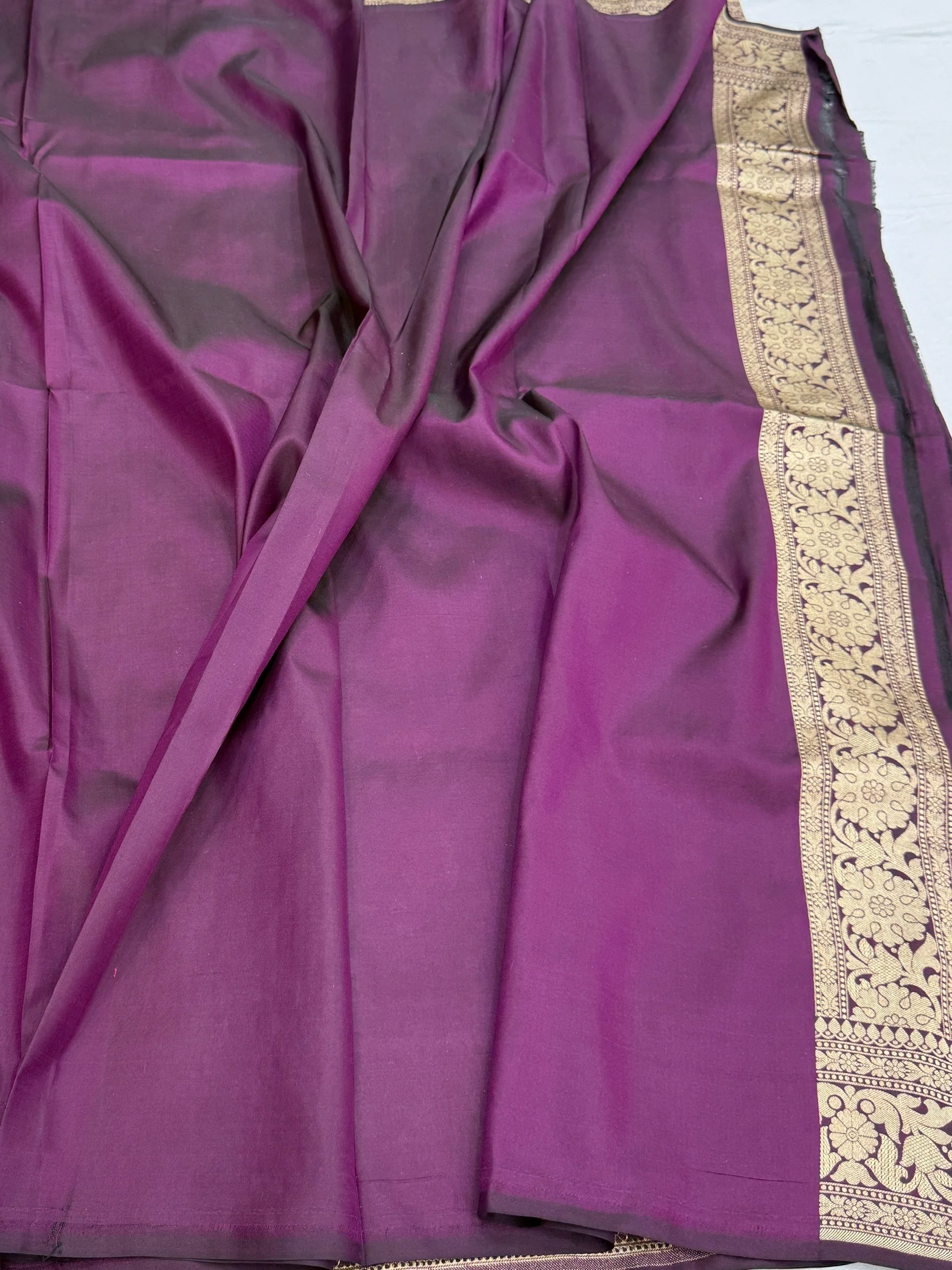 Banarasi Pure Katan Silk Saree | Pure Silk | Cutwork Technique | Banarasi Katan Silk Saree - Image 22