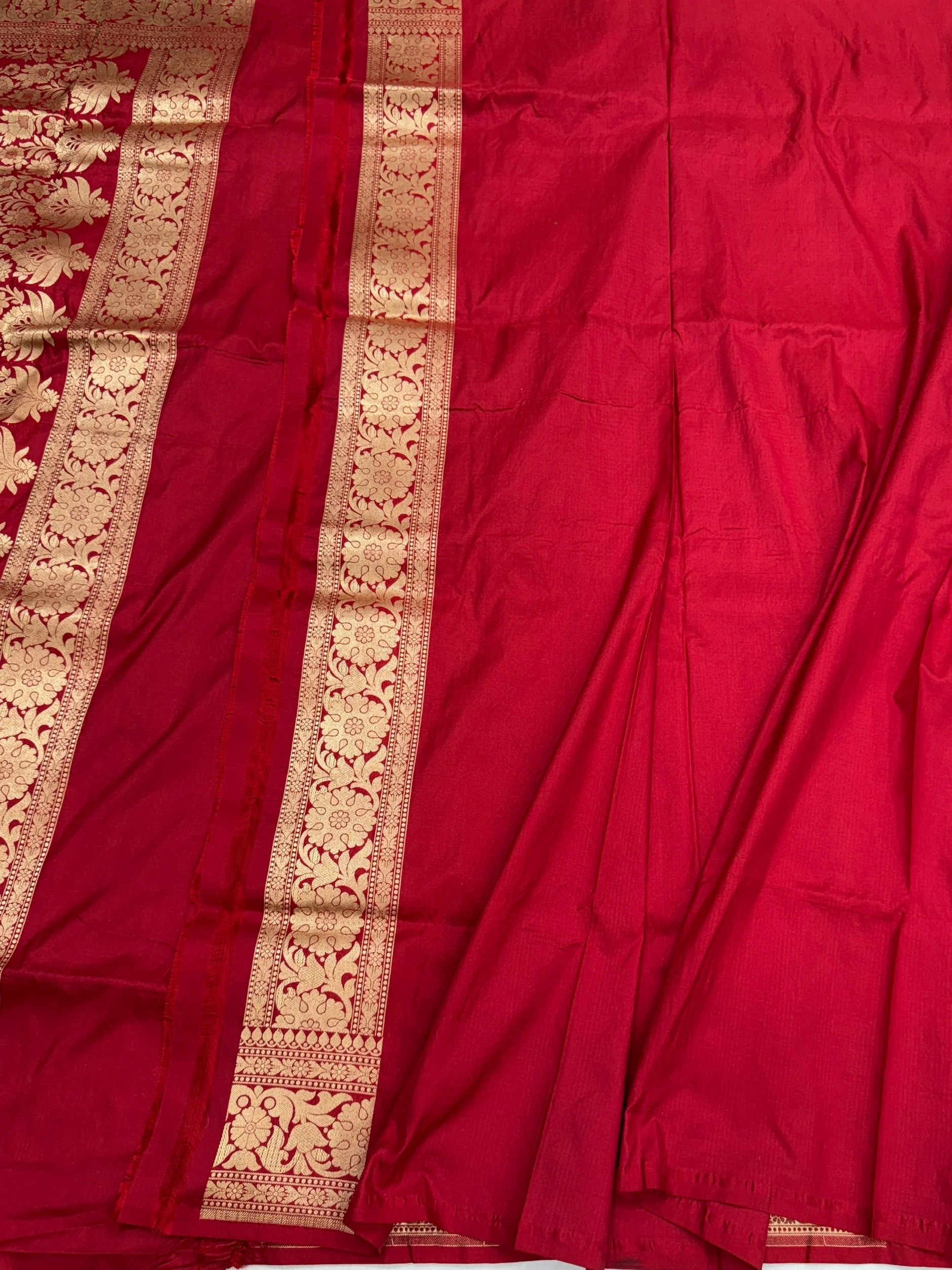 Banarasi Pure Katan Silk Saree | Pure Silk | Cutwork Technique | Banarasi Katan Silk Saree - Image 8
