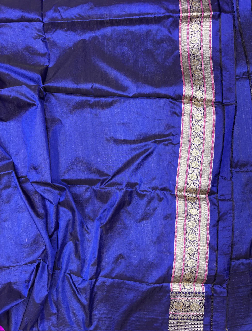 Banarasi Pure Katan Silk Saree | Pure Silk | Cutwork Technique | Banarasi Katan Silk Saree - Image 14