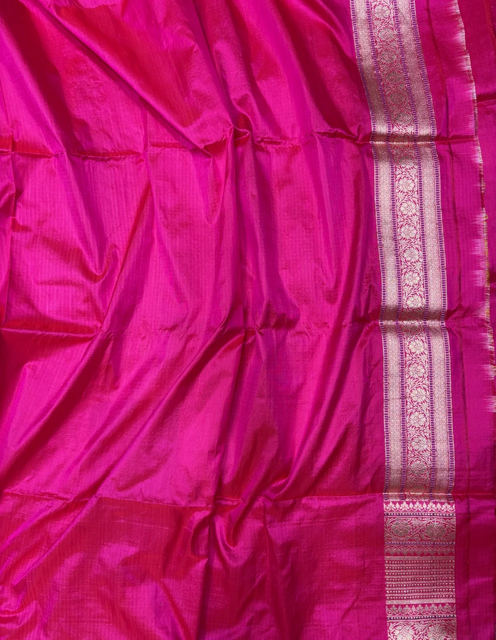 Banarasi Pure Katan Silk Saree | Pure Silk | Cutwork Technique | Banarasi Katan Silk Saree - Image 16