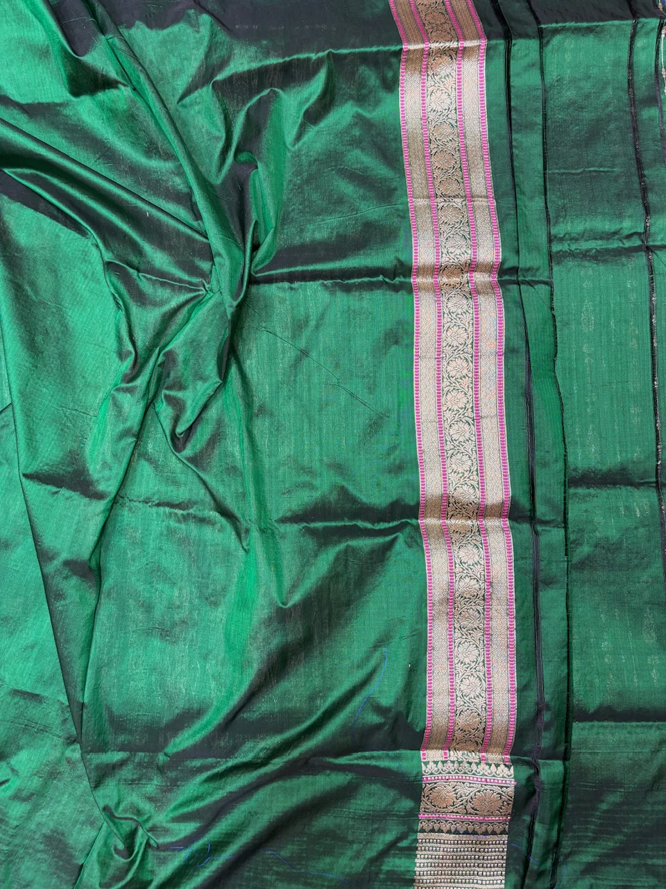 Banarasi Pure Katan Silk Saree | Pure Silk | Cutwork Technique | Banarasi Katan Silk Saree - Image 8