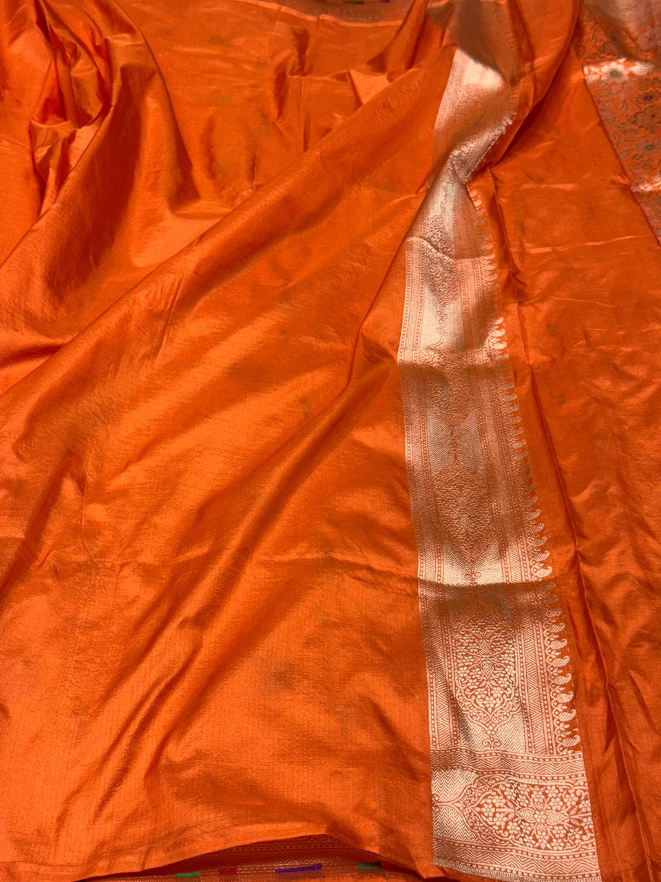 Banarasi Minakari Pure Katan Silk Brocade Saree – Rich Traditional Brocade Weave - Image 12