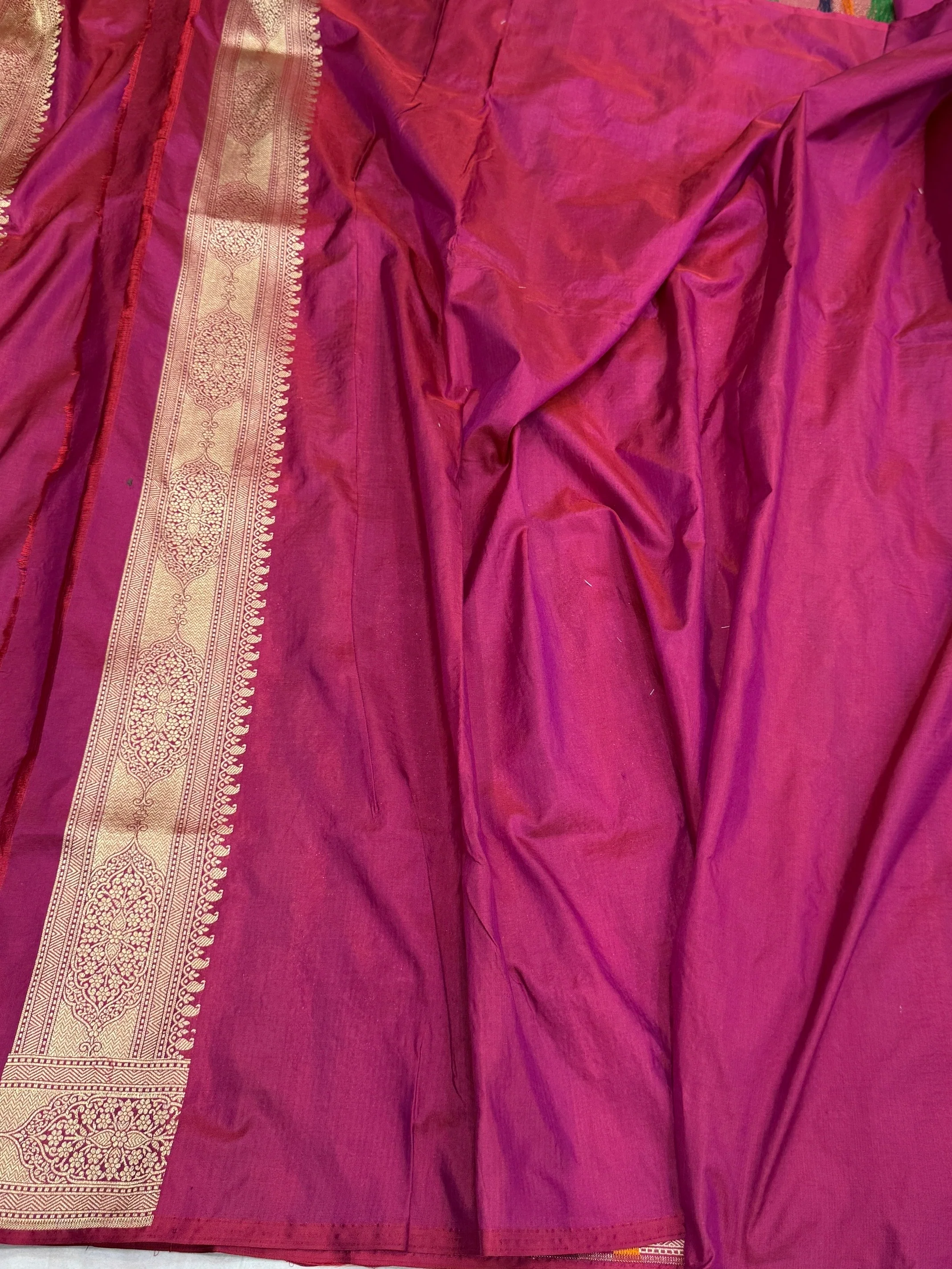 Banarasi Minakari Pure Katan Silk Brocade Saree – Rich Traditional Brocade Weave - Image 14