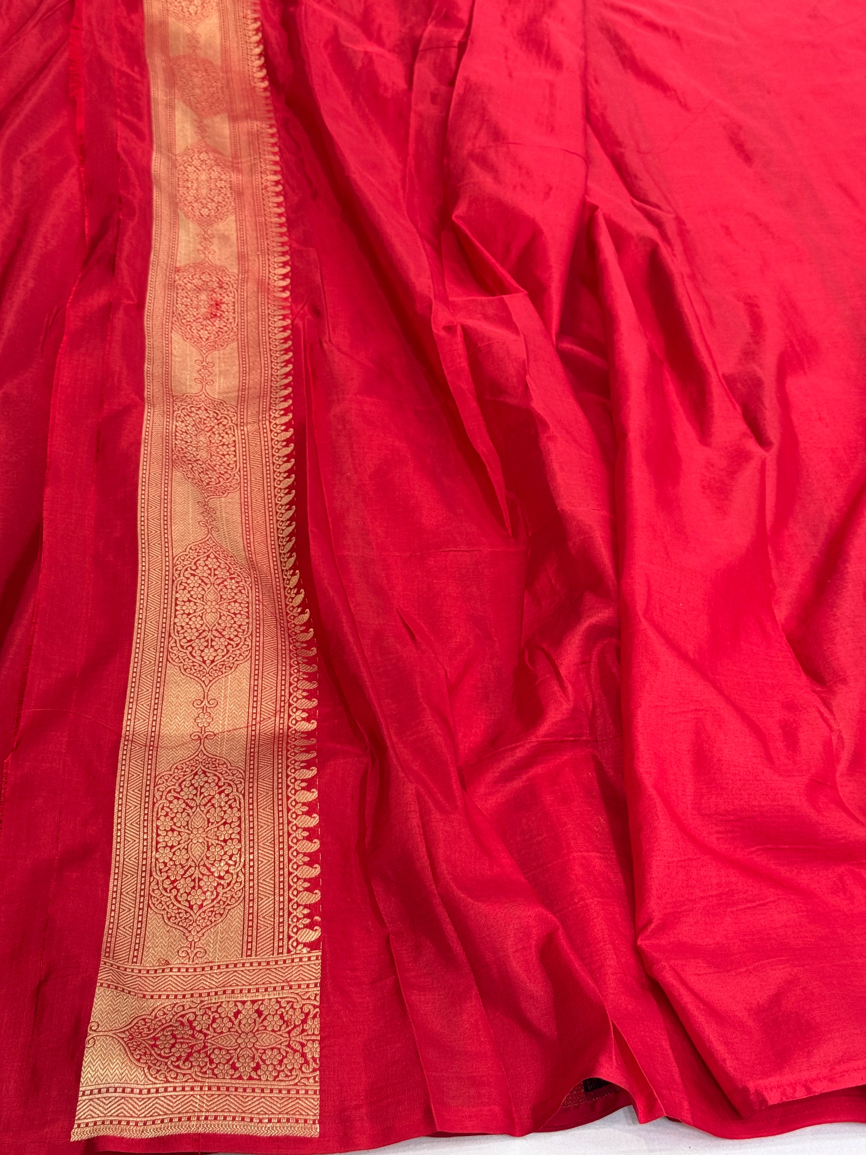 Banarasi Minakari Pure Katan Silk Brocade Saree – Rich Traditional Brocade Weave - Image 4