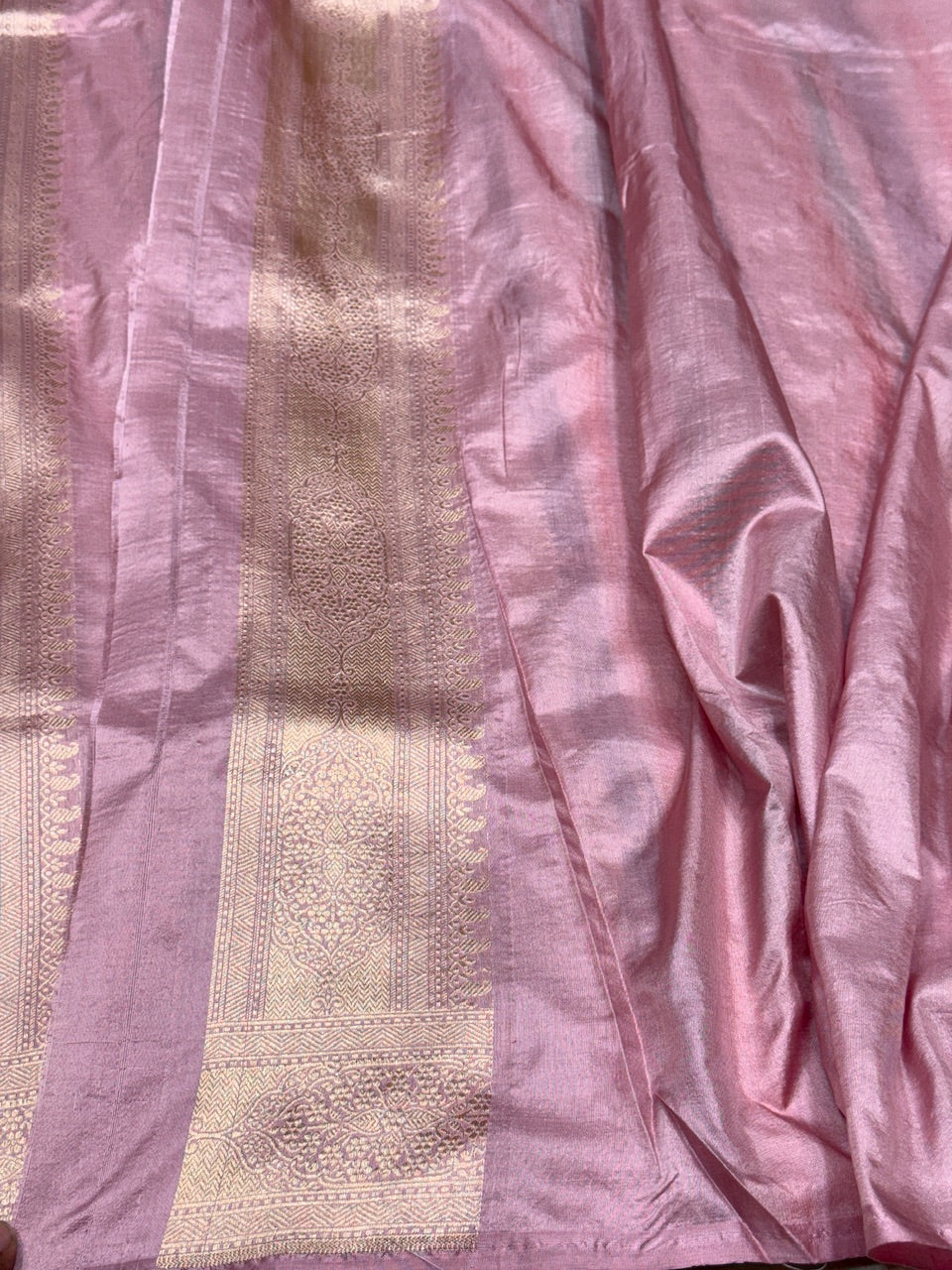 Banarasi Minakari Pure Katan Silk Brocade Saree – Rich Traditional Brocade Weave - Image 8