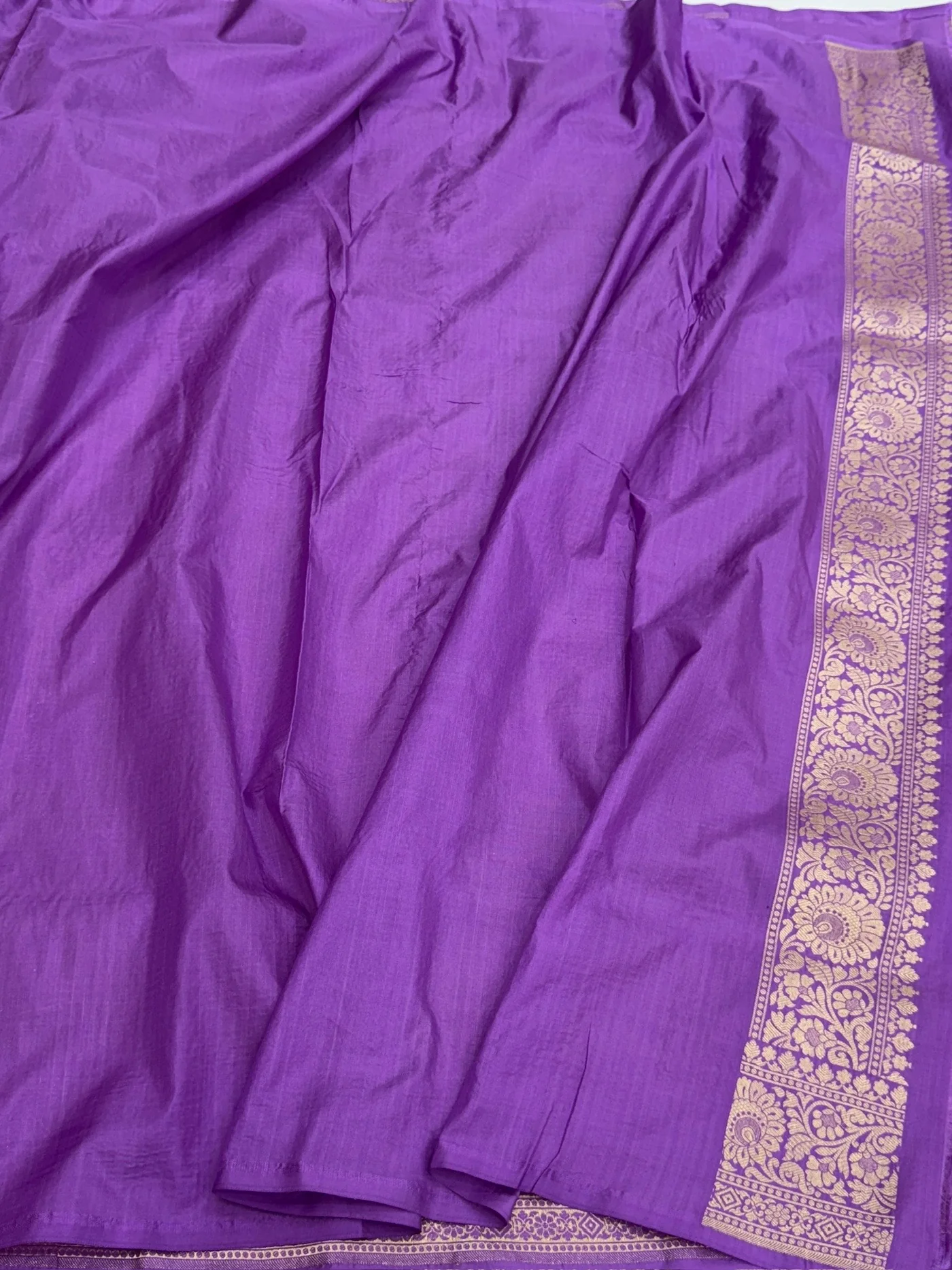 Banarasi Pure Katan Silk Saree | Pure Silk | Cutwork Technique | Banarasi Katan Silk Saree - Image 4