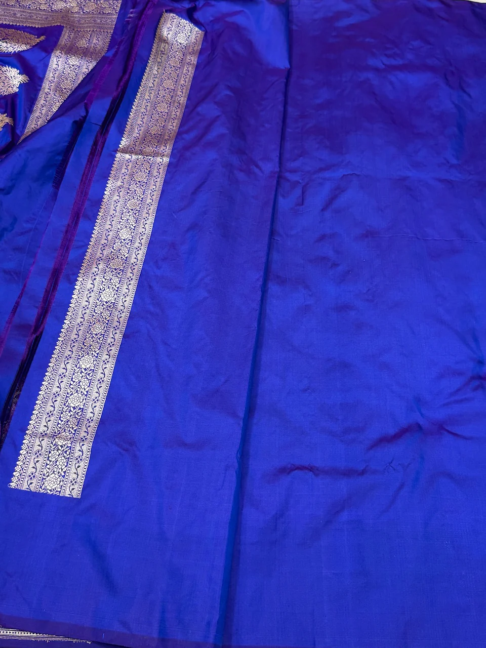 Handwoven Pure Banarasi Silk Saree - Image 6