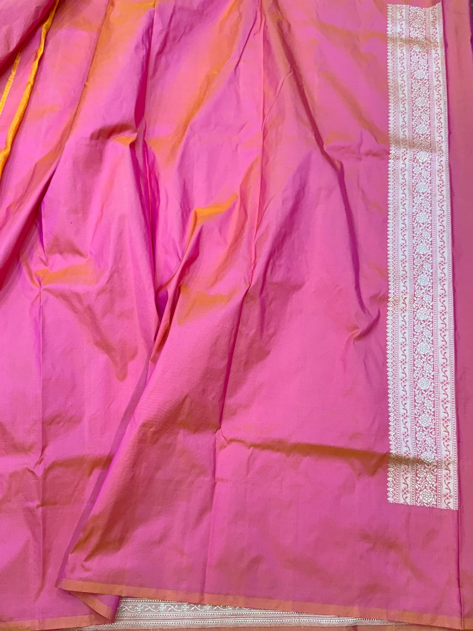 Handwoven Pure Banarasi Silk Saree - Image 7