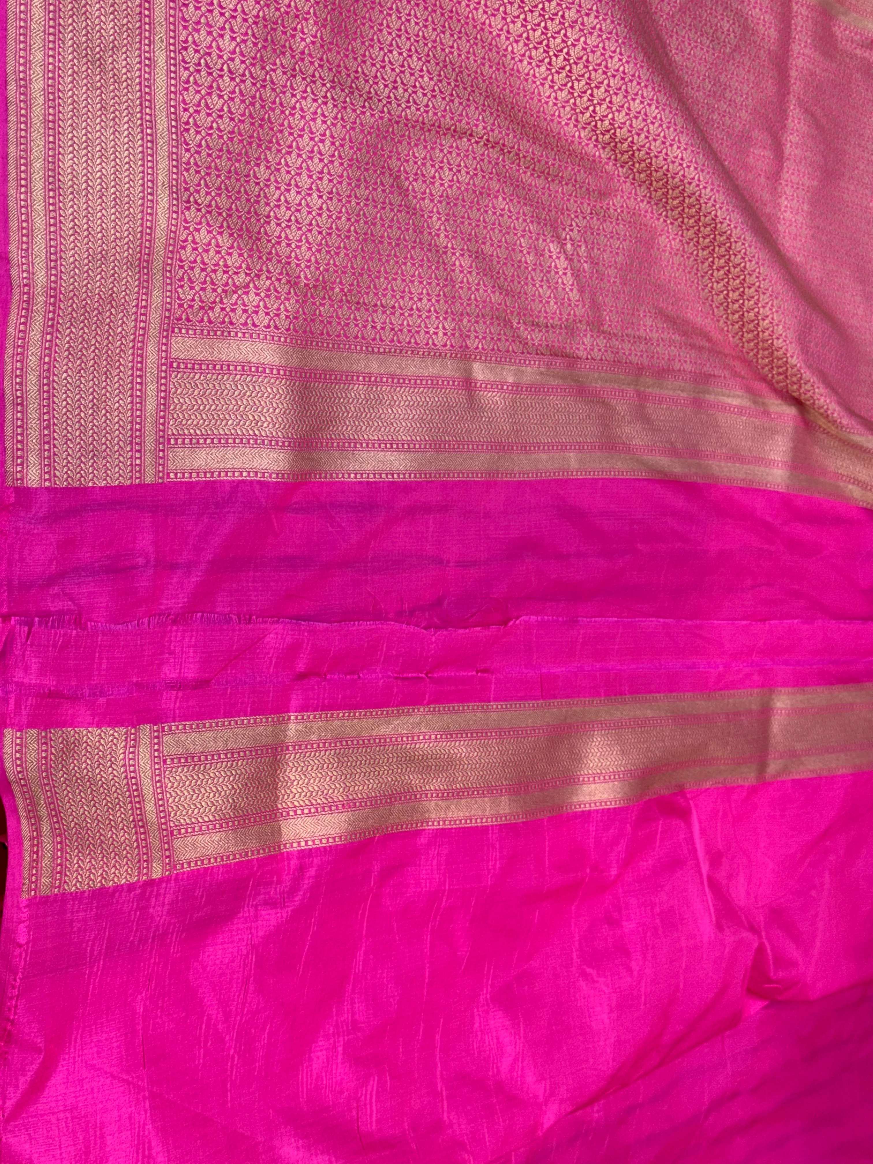 Banarasi Minakari Pure Katan Silk Brocade Saree – Rich Traditional Brocade Weave - Image 11