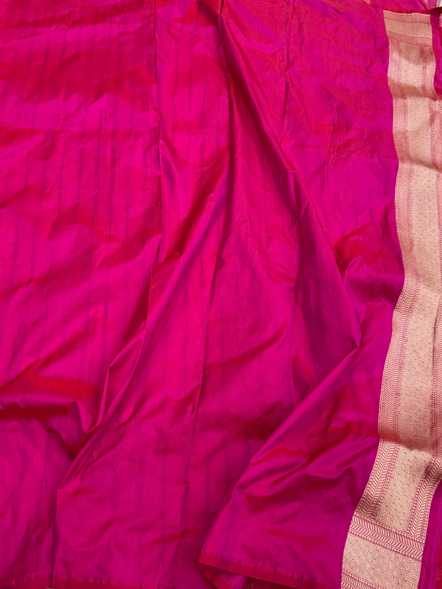Banarasi Minakari Pure Katan Silk Brocade Saree – Rich Traditional Brocade Weave - Image 3