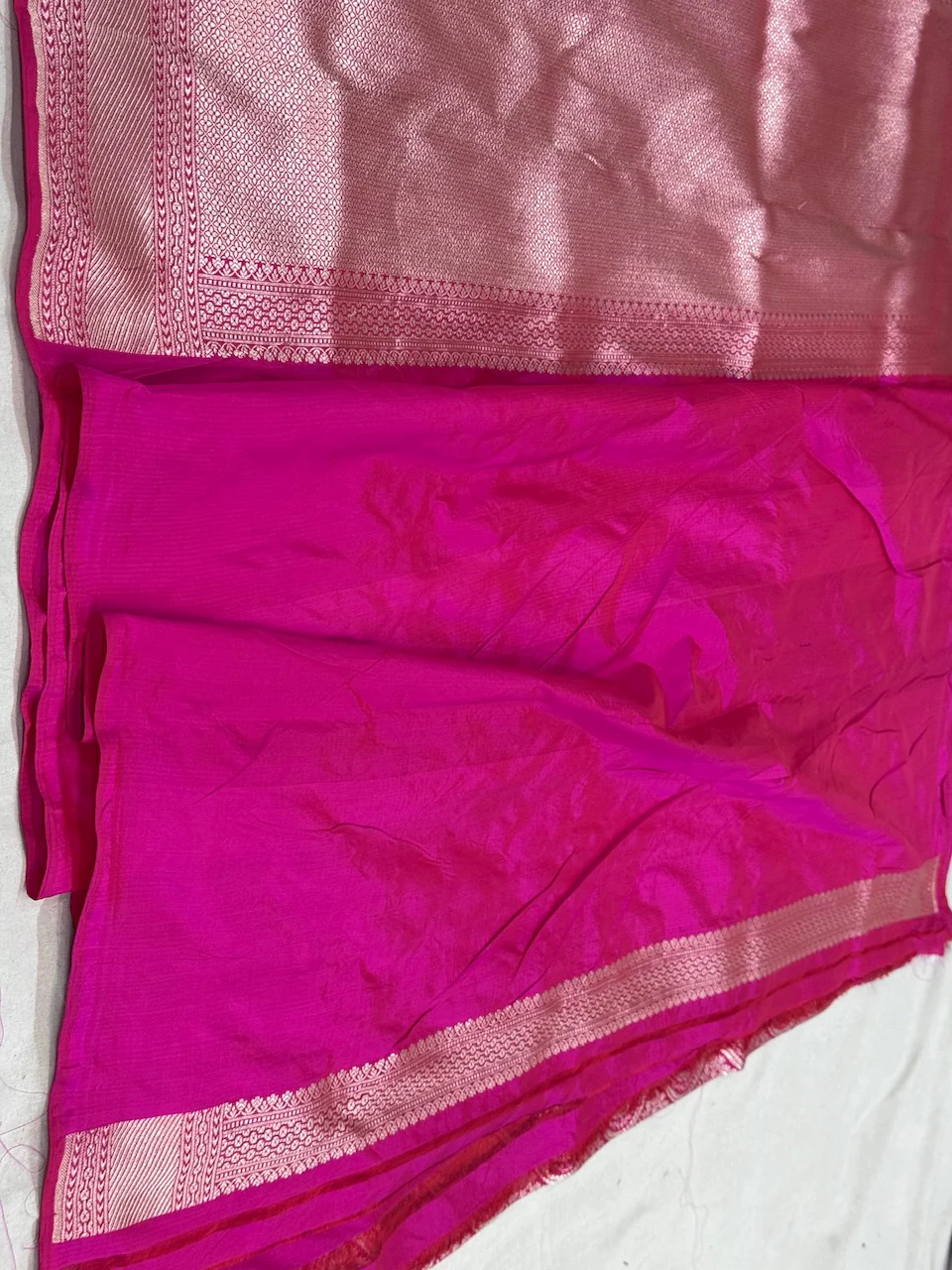 Banarasi Pure Silk Brocade Saree – Luxurious Katan Silk with Intricate Brocade Weave - Image 4
