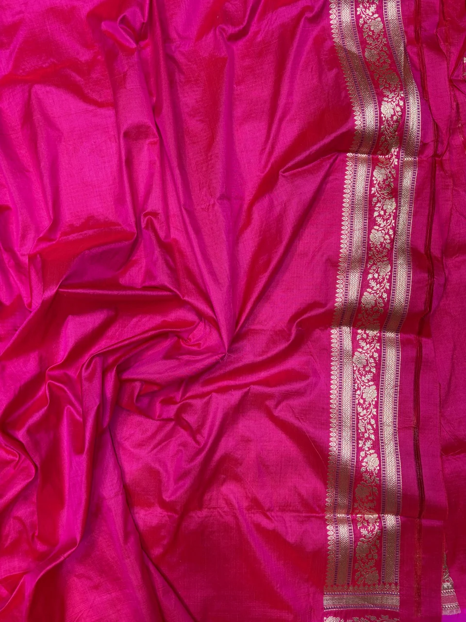 Banarasi Pure Katan Silk Saree | Pure Silk | Cutwork Technique | Banarasi Katan Silk Saree - Image 20