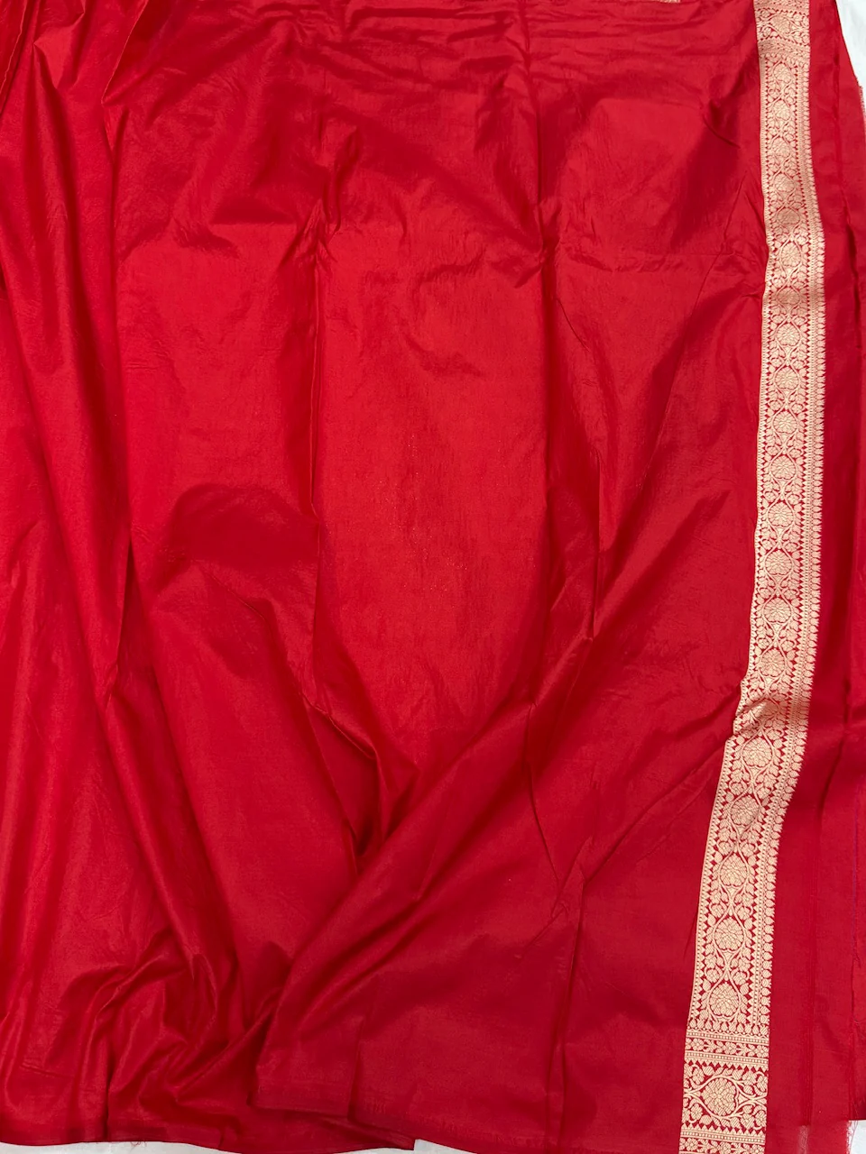 Banarasi Pure Katan Silk Saree | Pure Silk | Cutwork Technique | Banarasi Katan Silk Saree - Image 2